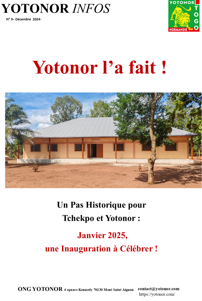 Yotonor Togo Normandie 2024